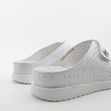 SPUR сабо белые-комфорт