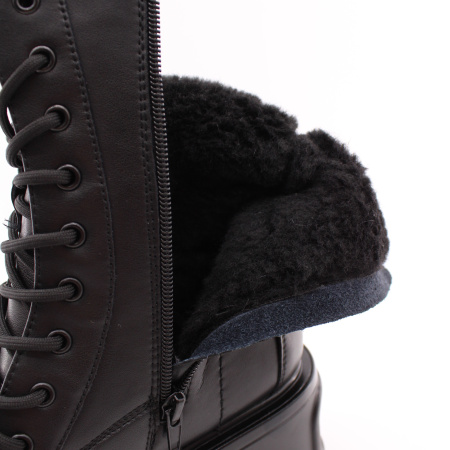 TOFA черные ботинки на толстой подошве