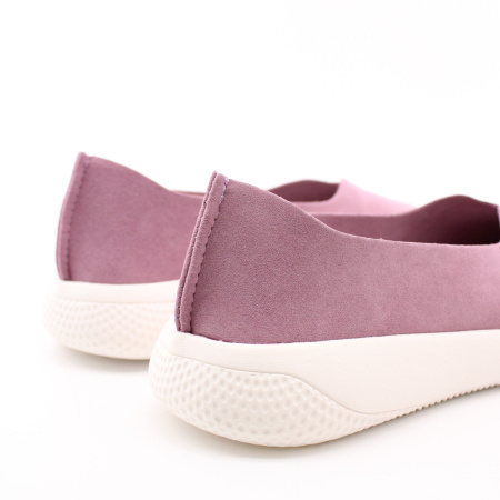 GRUNBERG розовые туфли из микрополитекса