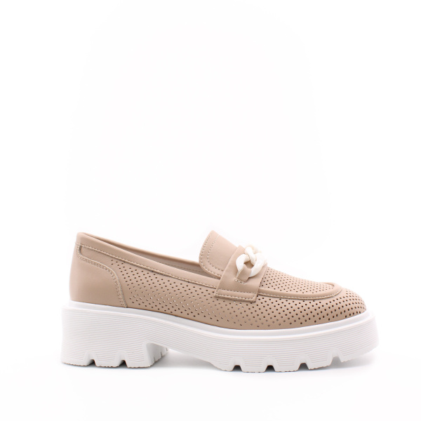 Кожаные перфорированные лоферы BONAVI