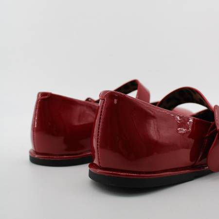 SPUR красные лакированные туфли-балетки