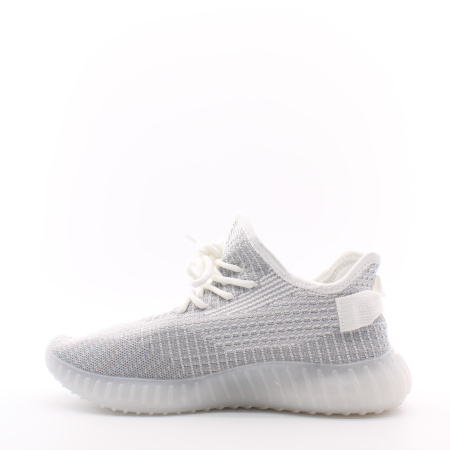 Серые текстильные кроссовки на гибкой подошве RIXSHUZ