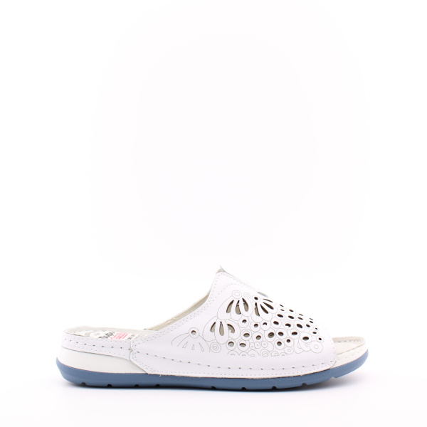 Сабо белое перфорированное TOFA