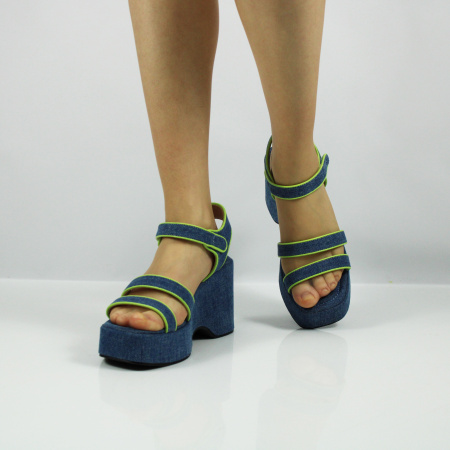 ABRICOT босоножки из денима