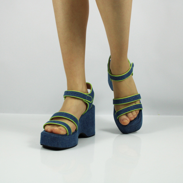 ABRICOT босоножки из денима