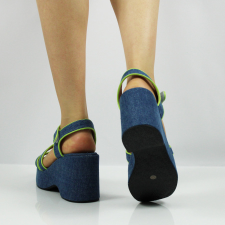 ABRICOT босоножки из денима