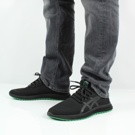 Кроссовки из текстиля с имитацией шнурка RESPECT