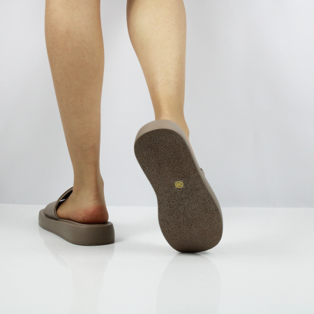 RESPECT сабо серого цвета