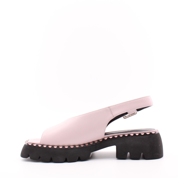 Розовые босоножки на массивной подошве LADY COUTURE