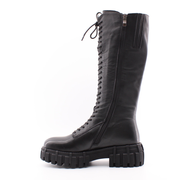 KRAUS сапоги на шнуровке с боковым декоративным карманом 