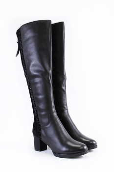 TOFA сапоги с декором на голенище