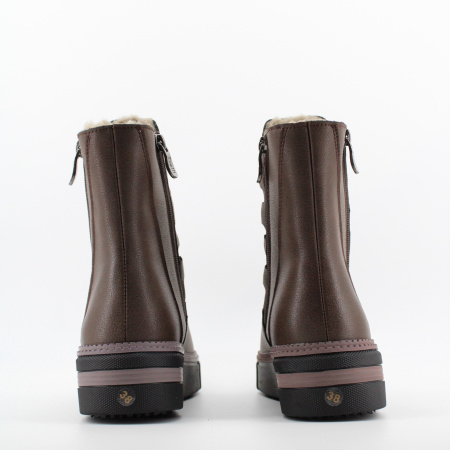 EVALLI ботинки на двух молниях