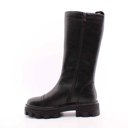 BONAVI чёрные зимние сапоги на молнии