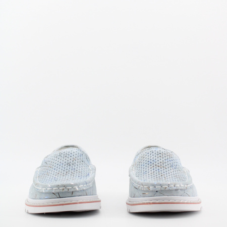 BADEN мокасины нежно голубого цвета