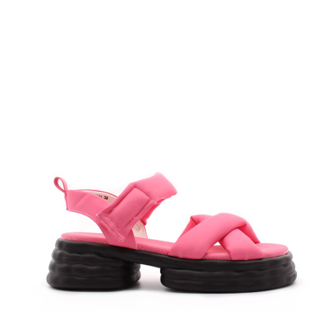 BONAVI розовые дутые босоножки