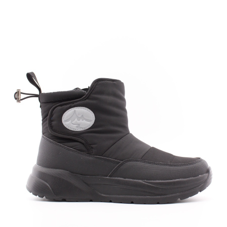 GRUNBERG дутики чёрные на молнии 