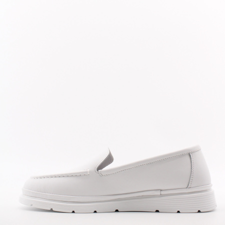 BADEN белые мокасины