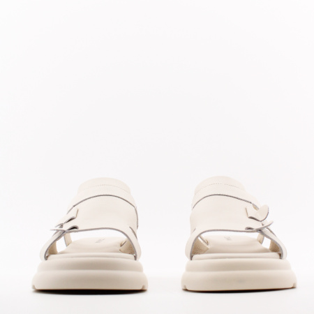 COVANI сандалии молочного цвета