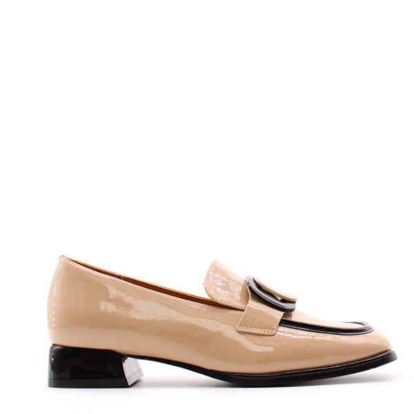 LUKME лаковые лоферы с пряжкой