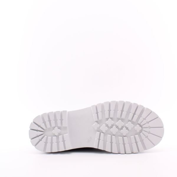 Серые ботинки на белой подошве RESPECT