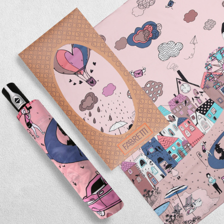 Зонт женский FABRETTI 