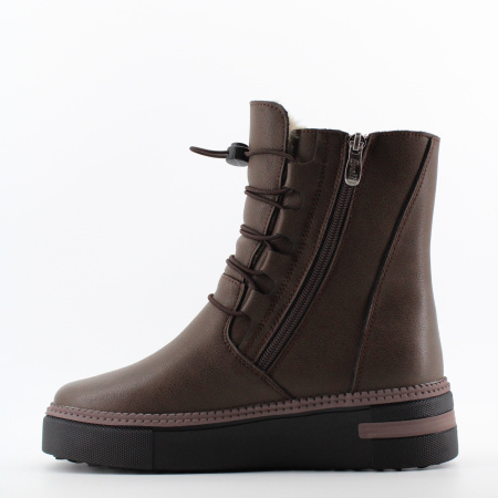 EVALLI ботинки на двух молниях