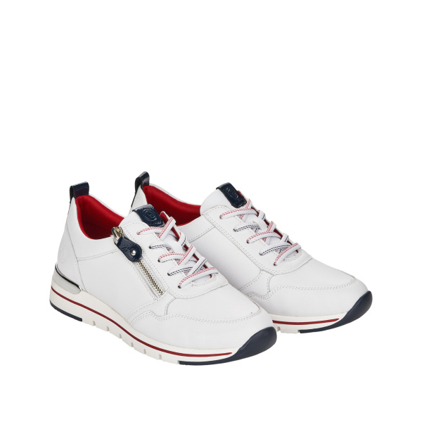 Белые комбинированные кроссовки REMONTE