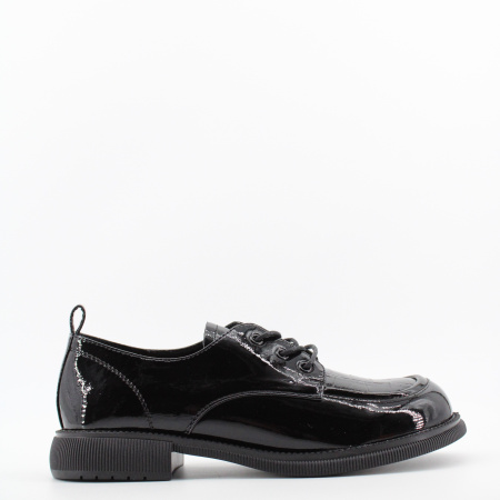 LUKME лаковые полуботинки на шнуровке