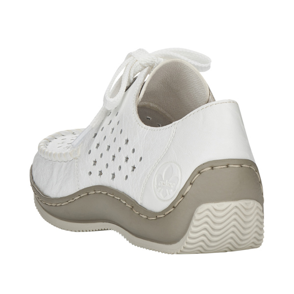 RIEKER белые полуботинки с перфорацией