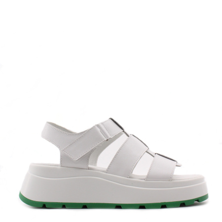 LUKME босоножки белые на платформе