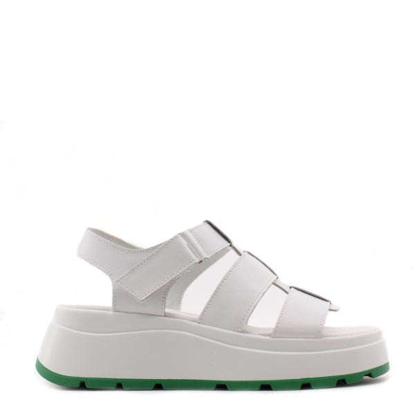 LUKME босоножки белые на платформе