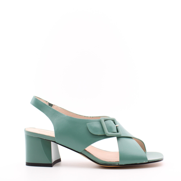 RESPECT босоножки на широкую ногу измурудного цвета
