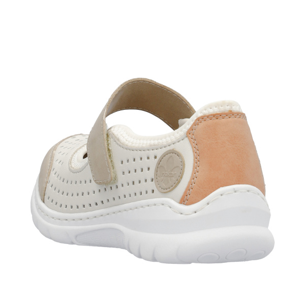 RIEKER белые туфли с перфорацией