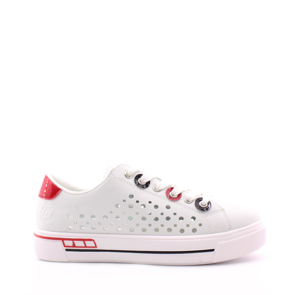 Кеды светлые из натуральной кожи BADEN