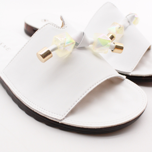 LUKME сабо с камнями на союзке