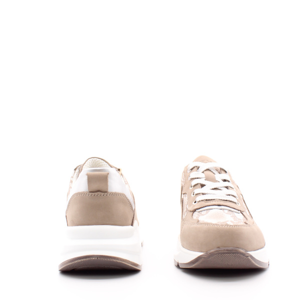 Кроссовки бежевые с анималистичным принтом NexPero