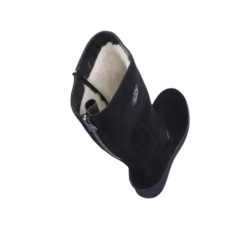 RIEKER замшевые сапоги на танкетке