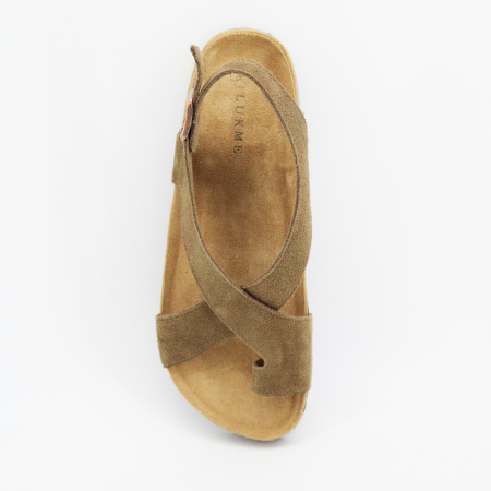 LUKME сандалии коричневого цвета