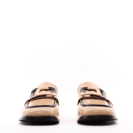 LUKME лаковые лоферы с пряжкой