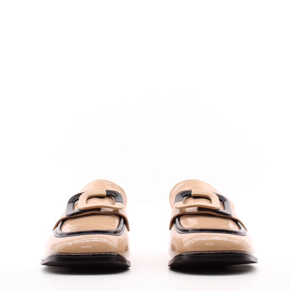 LUKME лаковые лоферы с пряжкой