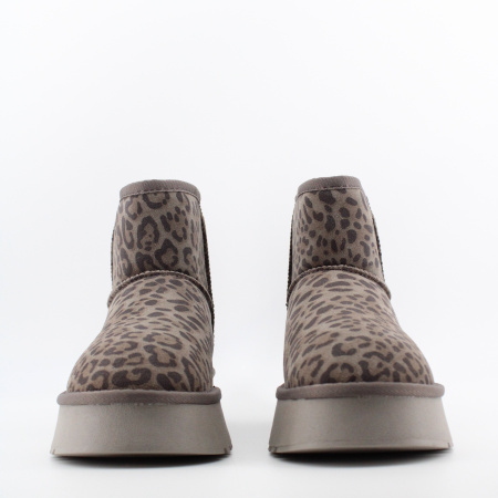 MADELLA леопардовые угги