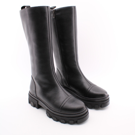 BONAVI чёрные зимние сапоги на молнии