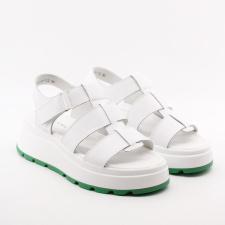 LUKME босоножки белые на платформе