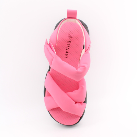 BONAVI розовые дутые босоножки